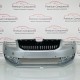 Skoda Octavia Mk3 Front Bumper Genuine Silver With Grill 2013 - 2017 [aj163]