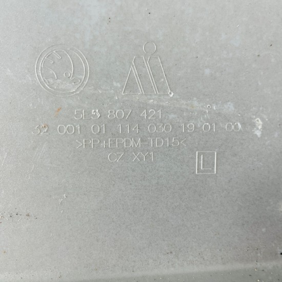 Skoda Octavia Mk3 Rear Bumper Genuine Grey Hatchback 2013 - 2017 [aj154]