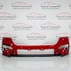 Skoda Octavia Vrs Mk4 Front Bumper Genuine Red & Washer Jets 2021 - 2025 [an110]