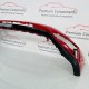 Skoda Octavia Vrs Mk4 Front Bumper Genuine Red & Washer Jets 2021 - 2025 [an110]
