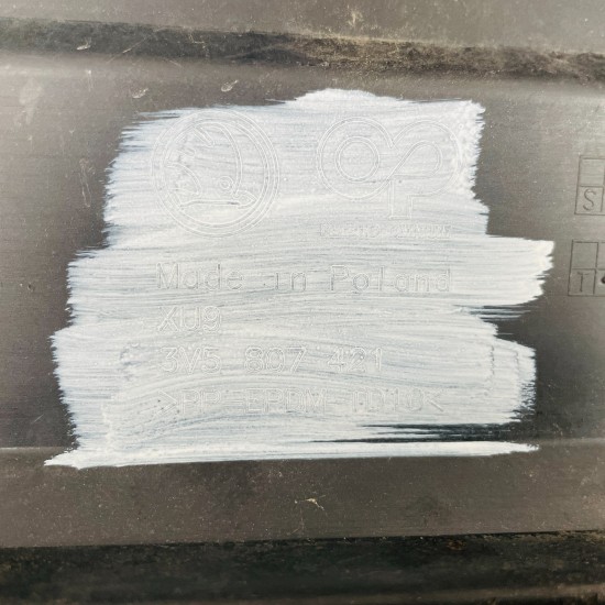 Skoda Superb Rear Bumper Mk3 Saloon Genuine Black 2015 - 2023 [ao152]