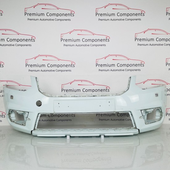 Skoda Yeti Front Bumper Genuine White 5l0807221k / 2013 - 2017 [ar23]