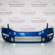 Skoda Octavia Vrs Front Bumper Mk3 Genuine Blue 5e0807221 / 2017 - 2020 [ar39]