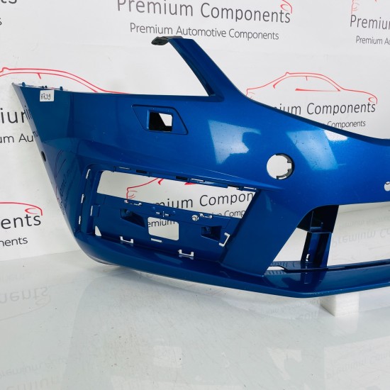 Skoda Octavia Vrs Front Bumper Mk3 Genuine Blue 5e0807221 / 2017 - 2020 [ar39]
