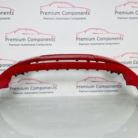 Skoda Fabia Front Bumper Mk3 Genuine Red With Pdc 6v0807221 / 2014 - 2018 [ar66]