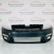 Skoda Octavia Vrs Front Bumper Mk3 Genuine Grey 5e0807221f | 2012 - 2016 [ar92]