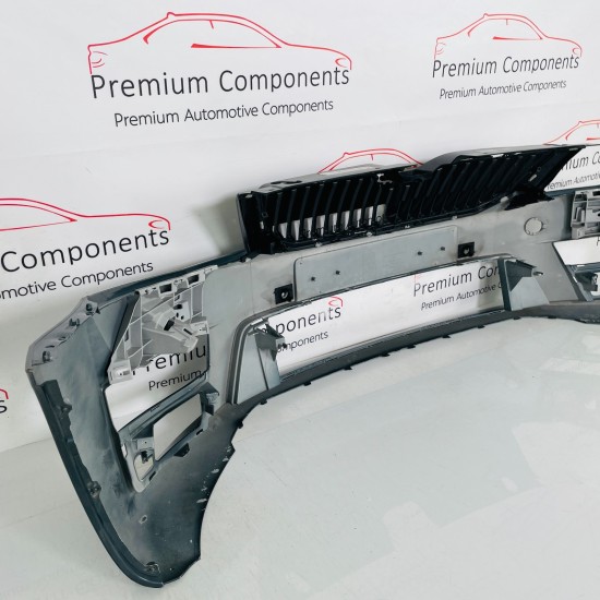 Skoda Octavia Vrs Front Bumper Mk3 Genuine Grey 5e0807221f | 2012 - 2016 [ar92]