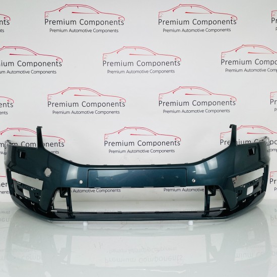 Skoda Octavia Vrs Front Bumper Mk3 Genuine Grey 2017 - 2020 [ao53]