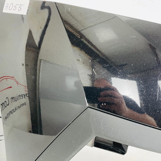 Skoda Octavia Front Bumper Mk4 Genuine Black & Jet Wash Holes 2020 - 2024 [ao55]