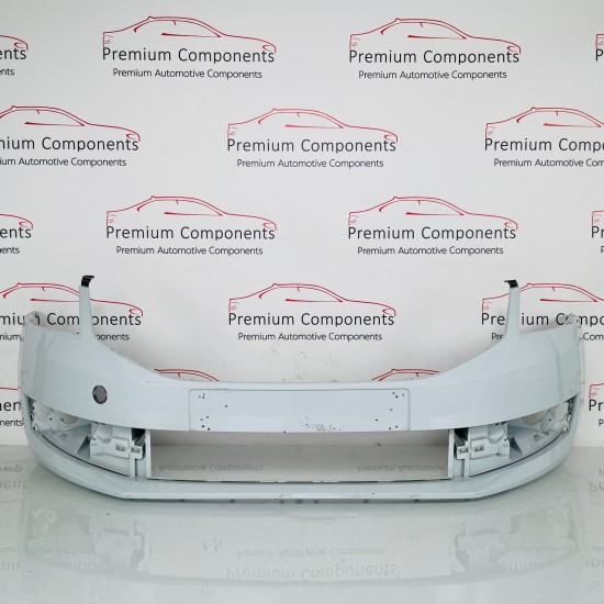 Skoda Octavia Front Bumper Mk3 Genuine White Se Face Lift 2017 - 2020 [ao62]
