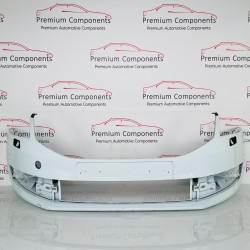 Skoda Octavia Front Bumper Mk3 Genuine White Se Face Lift 2017 - 2020 [ap49]