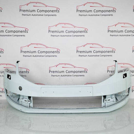 Skoda Octavia Front Bumper Mk3 Genuine White Se Face Lift 2017 - 2020 [ap49]