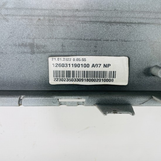 Skoda Fabia Front Bumper Genuine White Mk4 Face Lift 2021 - 2024 [ak193]