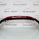 Skoda Octavia Vrs Mk4 Front Bumper Genuine Red & Washer Jets 2021 - 2025 [an110]
