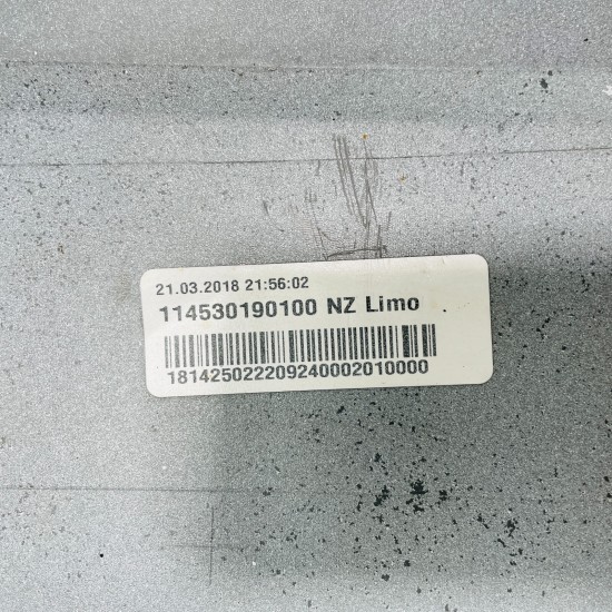 Skoda Octavia Mk3 Rear Bumper Genuine White Hatchback 2013 - 2017 [aj169]