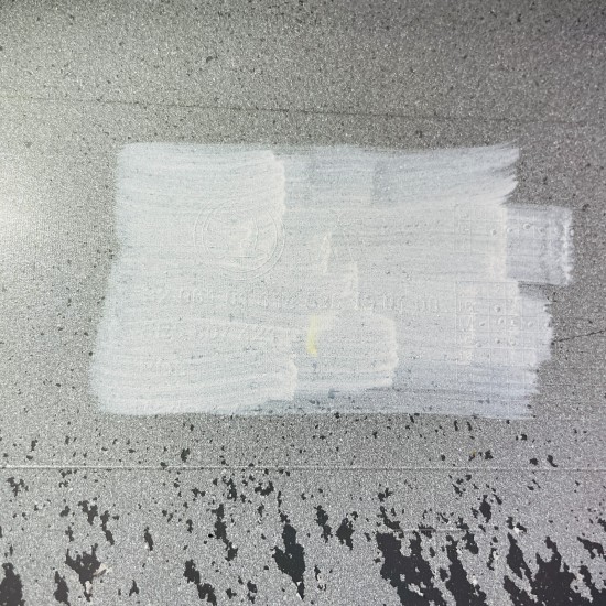 Skoda Octavia Mk3 Rear Bumper Genuine White Hatchback 2013 - 2017 [aj169]