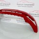 Skoda Fabia Front Bumper Mk3 Genuine Red With Pdc 6v0807221 / 2014 - 2018 [ar66]