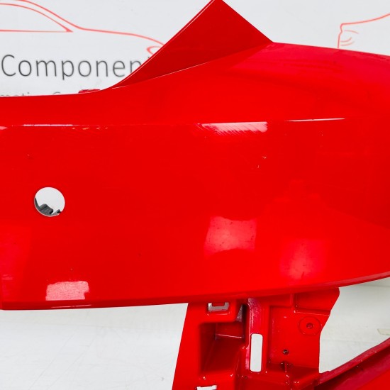 Skoda Fabia Front Bumper Mk3 Genuine Red With Pdc 6v0807221 / 2014 - 2018 [ar66]