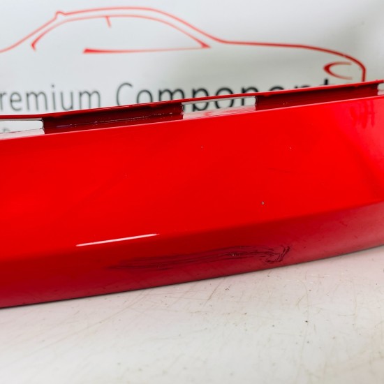 Skoda Fabia Front Bumper Mk3 Genuine Red With Pdc 6v0807221 / 2014 - 2018 [ar66]
