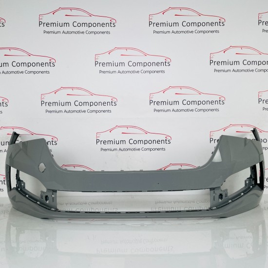 Skoda Scala Front Bumper Genuine Grey 657807221 | 2019 - 2023 [at15]