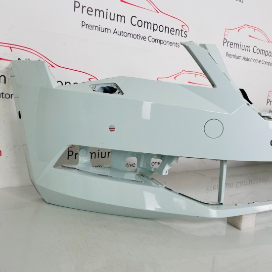 Skoda Superb Front Bumper Mk3 Genuine White 3v0807221 | 2015 - 2019 [at20]