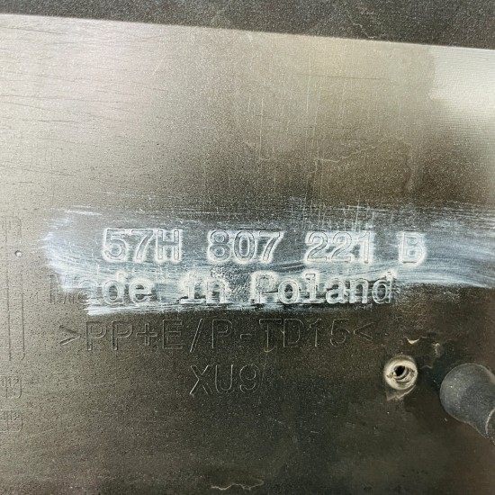 Skoda Kodiaq Front Bumper Vrs Genuine Black 57h807221b | 2024 - 2026 [at22]