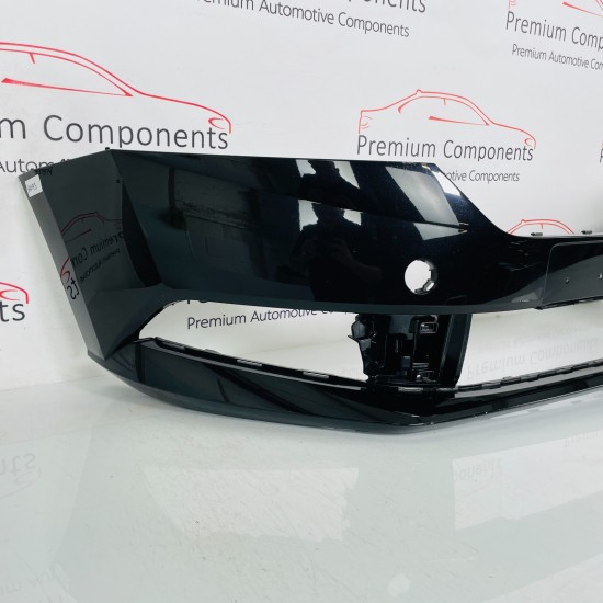 Skoda Fabia Front Bumper Genuine Black Mk3 Face Lift 2018 - 2022 [ao93]