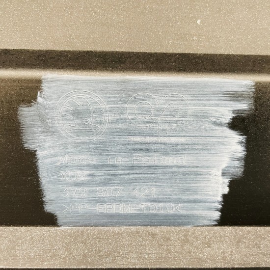 Skoda Superb Rear Bumper Skin Genuine Grey Mk3 Estate 2015 - 2024 [ak157]