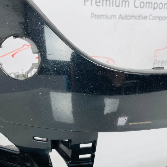 Skoda Octavia Front Bumper Mk4 Genuine Black & Jet Wash Holes 2020 - 2024 [ao55]