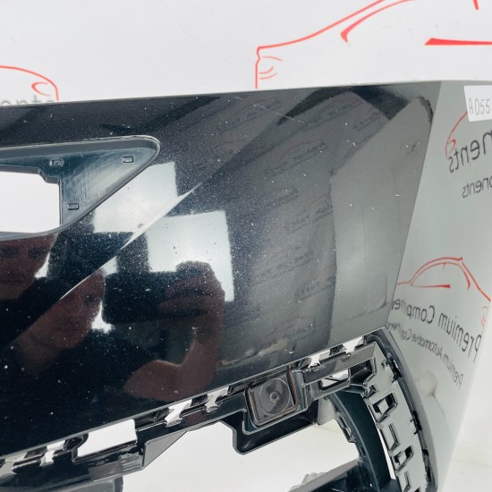 Skoda Octavia Front Bumper Mk4 Genuine Black & Jet Wash Holes 2020 - 2024 [ao55]