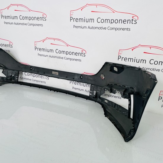 Skoda Octavia Front Bumper Mk4 Genuine Black & Jet Wash Holes 2020 - 2024 [ao55]