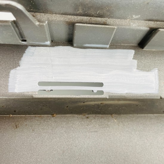 Skoda Kodiaq Rear Bumper Skin Genuine Silver 2017 - 2021 [ak175]