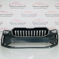 Skoda Kodiaq Front Bumper Genuine Grey 57h807221 | 2024 - 2026 [at75]