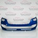 Skoda Kamiq Front Bumper Genuine Race Blue 658807221 | 2019 - 2023 [as21]