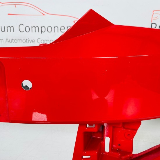 Skoda Fabia Front Bumper Mk3 Genuine Red With Pdc 6v0807221 / 2014 - 2018 [ar66]