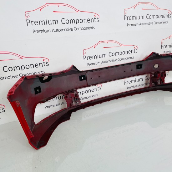 Skoda Fabia Front Bumper Mk3 Genuine Red With Pdc 6v0807221 / 2014 - 2018 [ar66]
