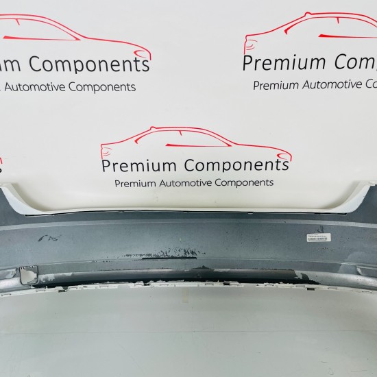 Skoda Octavia Mk3 Rear Bumper Genuine White Hatchback 2013 - 2017 [aj169]