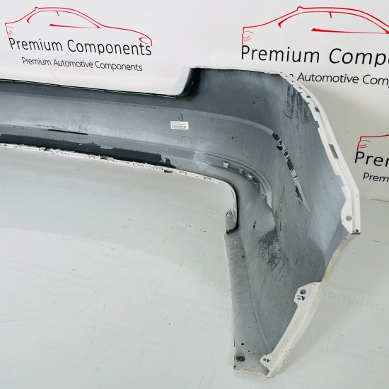 Skoda Octavia Mk3 Rear Bumper Genuine White Hatchback 2013 - 2017 [aj169]
