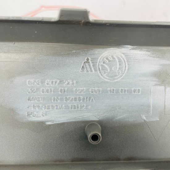 Skoda Kamiq Front Bumper Monte Carlo Nw4 Genuine Grey 658807221 2019-2023 [au14]