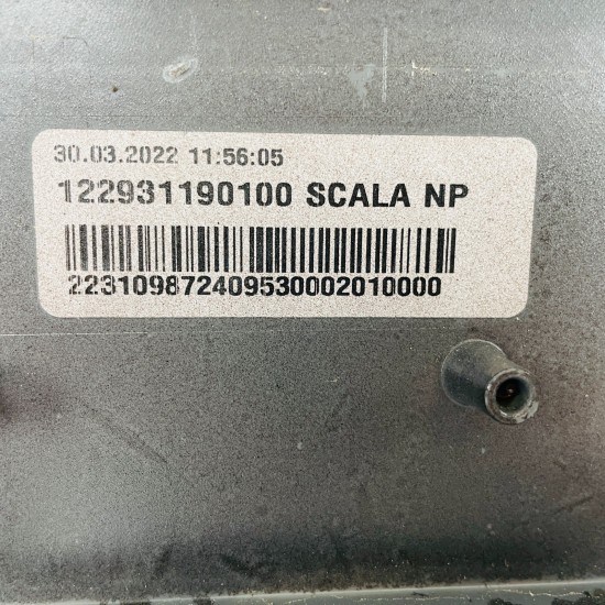 Skoda Scala Front Bumper With Pdc Genuine Black 657807221 | 2019-2023 [au121]