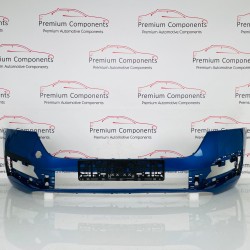 Skoda Octavia Mk4 Front Bumper Genuine Blue 5e3807221 | 2020 - 2024 [at1]