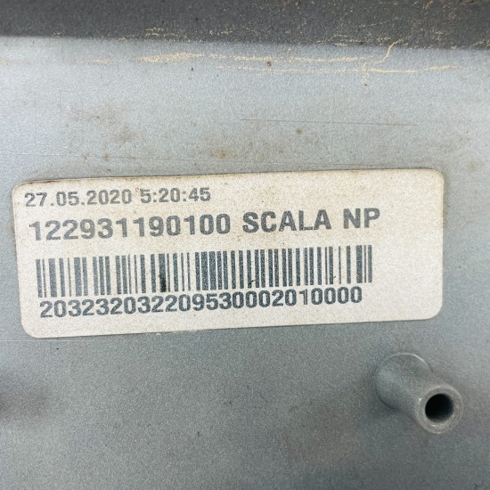 Skoda Scala Front Bumper Genuine Grey 657807221 | 2019 - 2023 [at15]