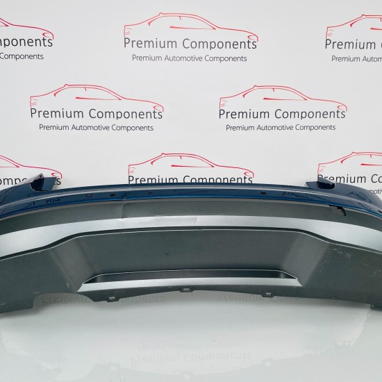 Skoda Kamiq Rear Bumper Skin Genuine Blue With Diffuser 2019 - 2024 [aj25]