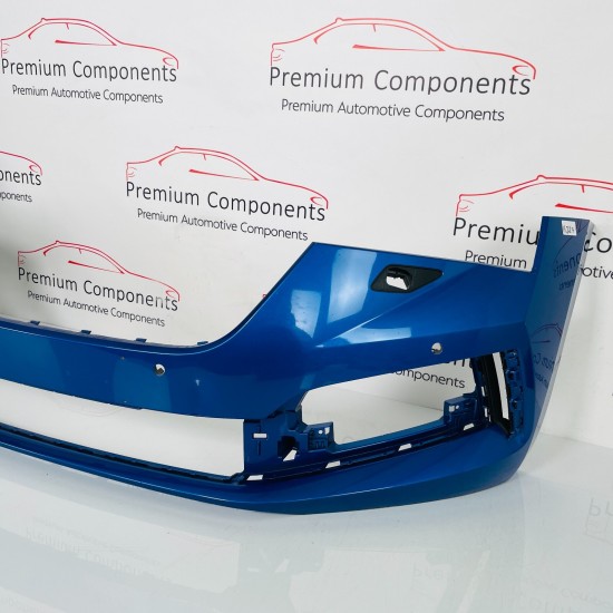 Skoda Scala Front Bumper Skin Genuine Blue - No Repairs - 2019 - 2023 [aj27]