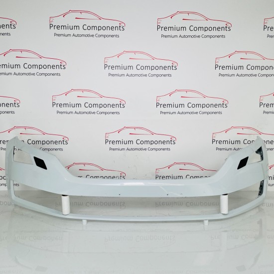 Skoda Kodiaq Front Bumper Genuine White Oem 565807221 | 2017-2020 [au128]