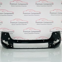 Skoda Octavia Front Bumper Mk4 Genuine Black & Jet Wash Holes 2020 - 2024 [ao55]