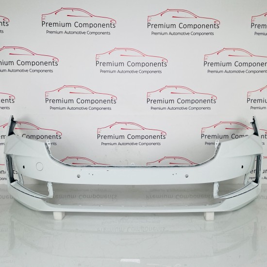 Skoda Superb Front Bumper Mk4 Lift Genuine White 3p0807221 | 2024-2026 [at108]