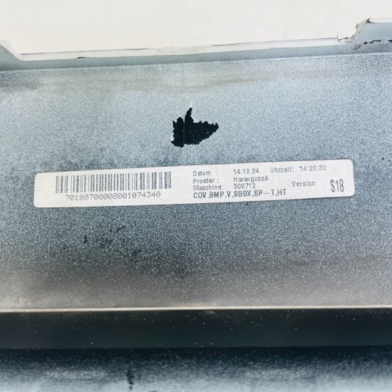 Skoda Superb Front Bumper Mk4 Lift Genuine White 3p0807221 | 2024-2026 [at108]