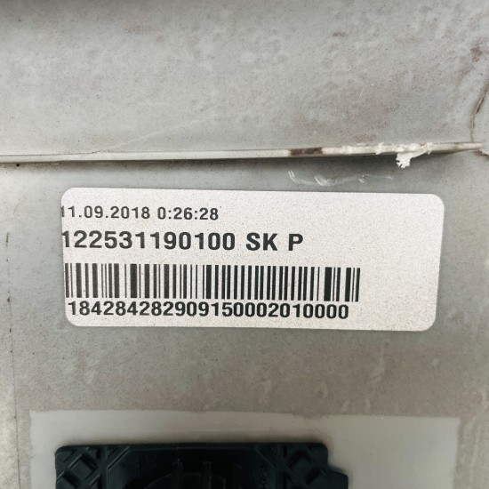 Skoda Rapid Front Bumper Spaceback Genuine Black 5ja807221 | 2012 - 2017 [aw32]