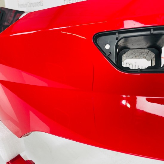 Skoda Karoq Front Bumper Skin Genuine Red With Washer Jets 2017 - 2021 [aj137]